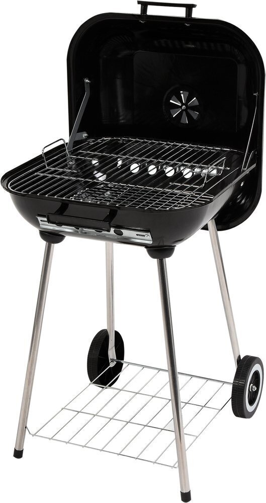 Lund Grill söegrill koos kaanega, 40x45 cm (99580) цена и информация | Grillid | kaup24.ee