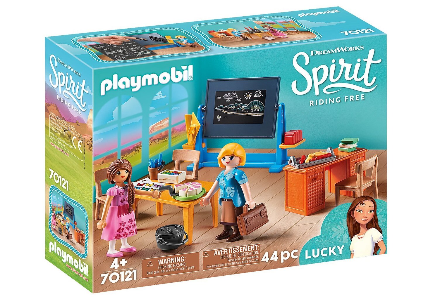 70121 PLAYMOBIL® DreamWork Spirit, Õpetaja Flores klass hind ja info | Klotsid ja konstruktorid | kaup24.ee