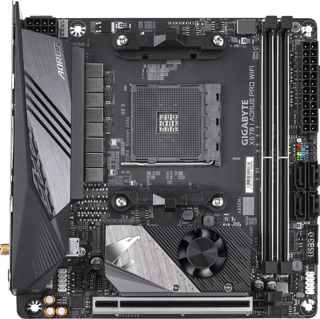 Gigabyte X570 I Aorus Pro WIFI hind ja info | Emaplaadid | kaup24.ee