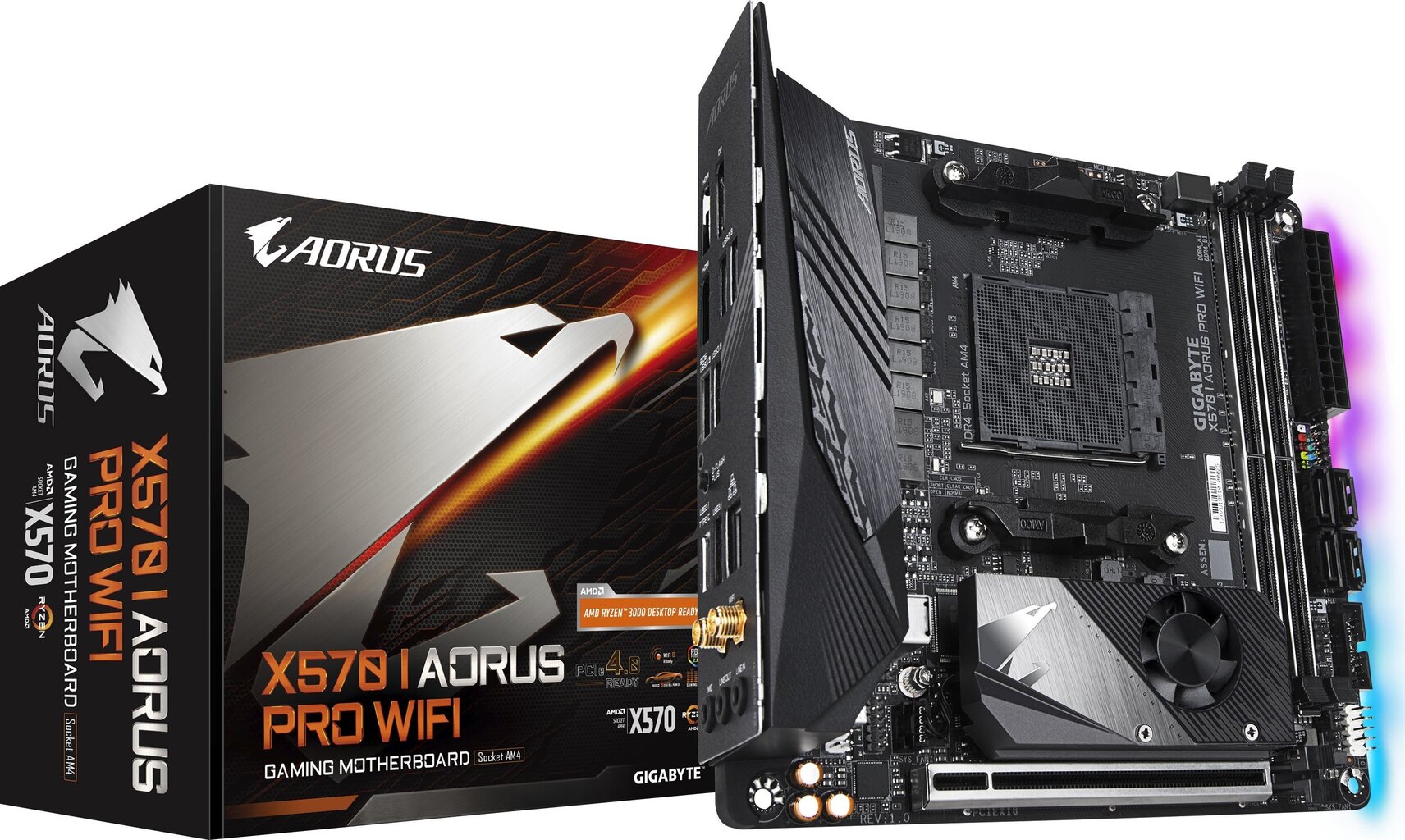 Gigabyte X570 I Aorus Pro WIFI hind ja info | Emaplaadid | kaup24.ee