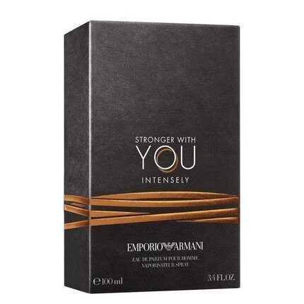 Parfüümvesi Emporio Armani Stronger With You Intensely EDP meestele 100 ml цена и информация | Meeste parfüümid | kaup24.ee