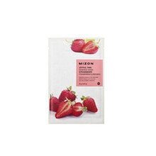 Лиственная маска для лица с клубникой Mizon Joyful Time Essence Mask Strawberry 1 шт. цена и информация | Маски для лица, патчи для глаз | kaup24.ee