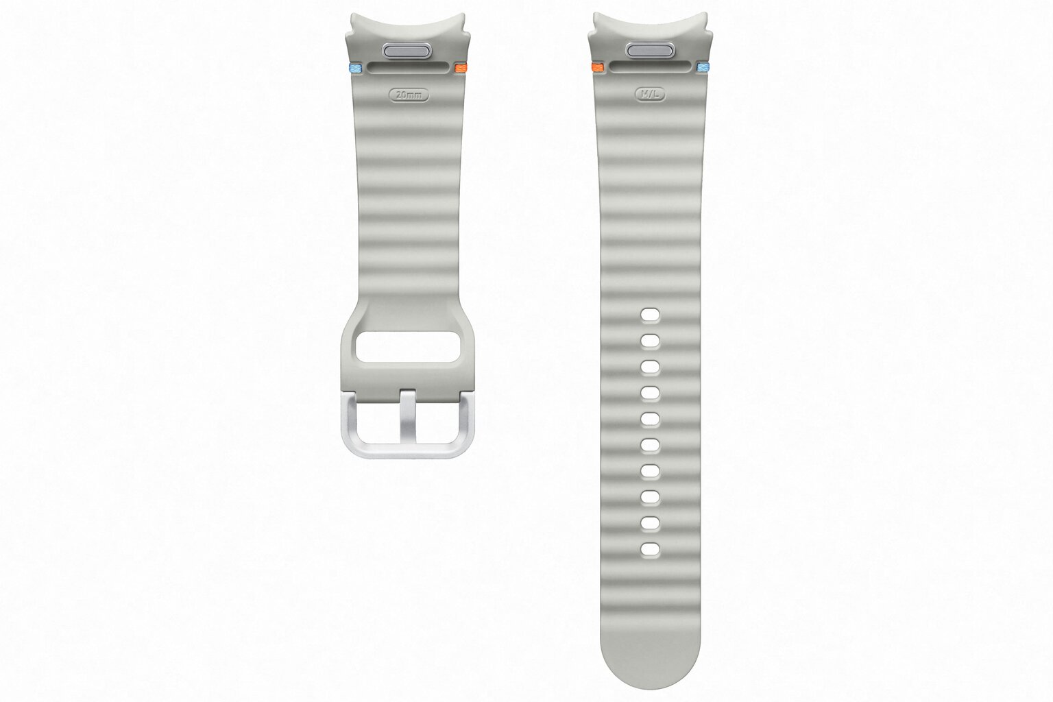 Samsung Sport Band (M/L) Silver hind ja info | Nutikellade ja nutivõrude tarvikud | kaup24.ee