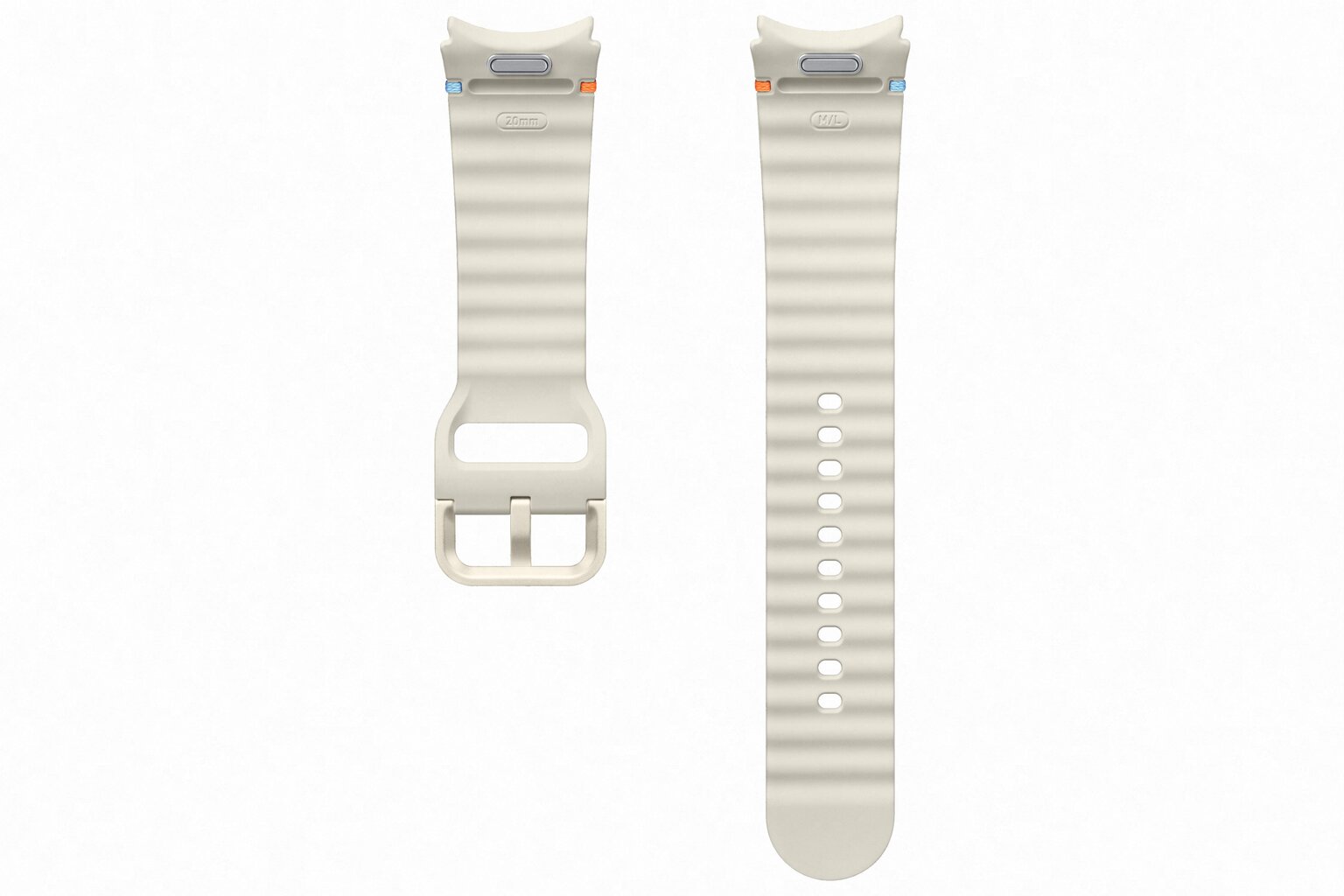 Samsung Sport Band (M/L) Cream цена и информация | Nutikellade ja nutivõrude tarvikud | kaup24.ee