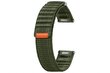 Samsung Fabric Band (S/M) Green цена и информация | Nutikellade ja nutivõrude tarvikud | kaup24.ee