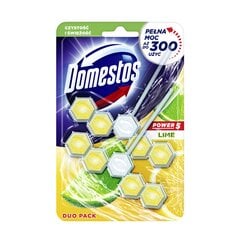 Domestos освежающий очиститель для унитаза Lime, 2x55г цена и информация | Очистители | kaup24.ee