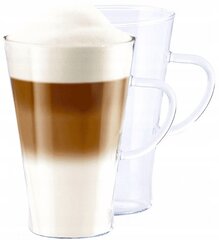 Cafe Latte kuumakindlad kohviklaasid 2 x 400ml hind ja info | Klaasid, tassid ja kannud | kaup24.ee