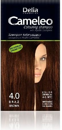 Tooniv šampoon Delia Cosmetics Camelio 40 ml, 4.0 Brown hind ja info | Šampoonid | kaup24.ee