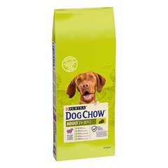 Purina Dog Chow täiskasvanud koertele lambaga, 14 kg hind ja info | Kuivtoit koertele | kaup24.ee