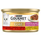 Purina Gourmet Gold pasteet veise- ja kanalihaga, 12x85 g цена и информация | Konservid kassidele | kaup24.ee