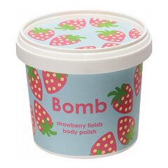 Kehakoorija Bomb Cosmetics Strawberry Fields Shower 375 g hind ja info | Kehakoorijad | kaup24.ee