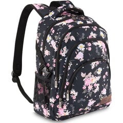 Большой рюкзак школьный 31 л, цветочный цена и информация | Рюкзаки и сумки | kaup24.ee