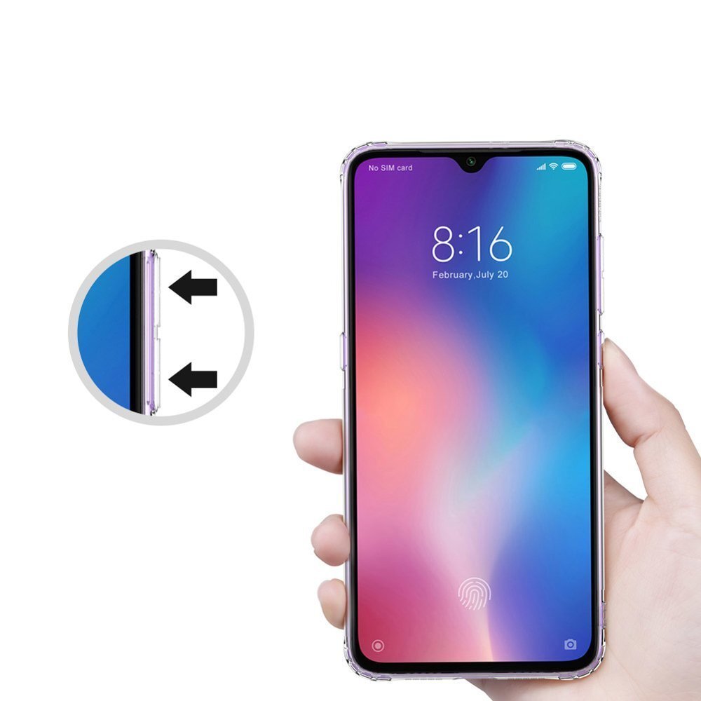 Nillkin sobib Xiaomi Mi 9, Läbipaistev hind ja info | Telefoni kaaned, ümbrised | kaup24.ee