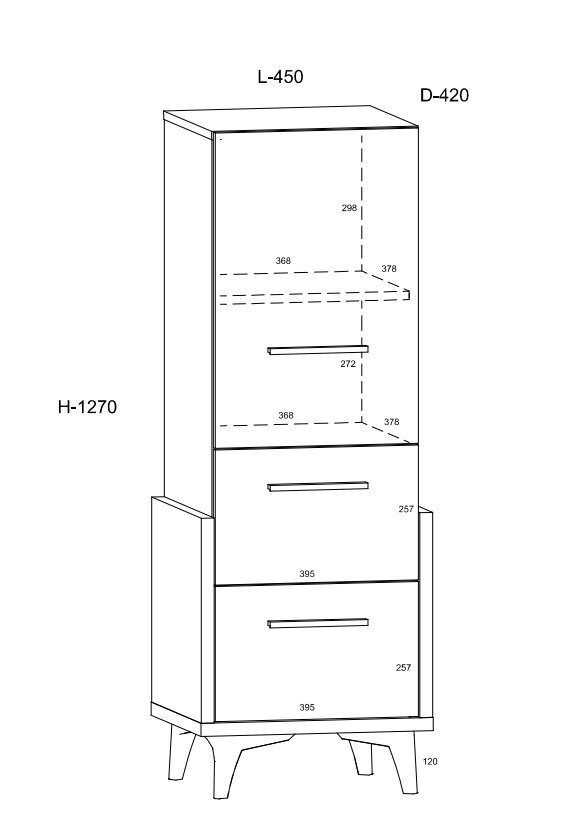 Riiul Meblocross Hey 01, valge/roheline hind ja info | Lastetoa riiulid | kaup24.ee