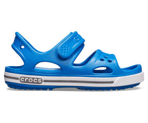 Детские сандалии Crocs™ Crocband II Sandal, Bright Cobalt/Charcoal цена и информация | Детские сандали | kaup24.ee