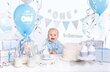 1. sünnipäeva kaunistuste komplekt 1st Birthday Silver цена и информация | Peokaunistused | kaup24.ee