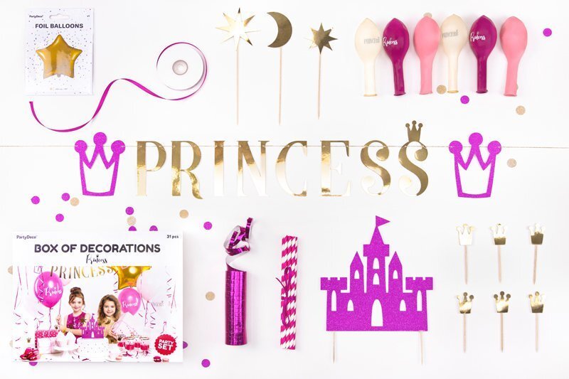 Peokaunistuste komplekt Princess hind ja info | Peokaunistused | kaup24.ee