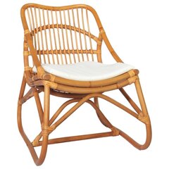 rotangist tool, helepruun, lina цена и информация | Кресла в гостиную | kaup24.ee