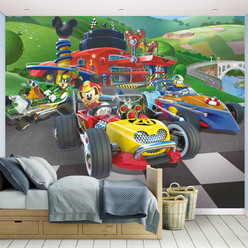 Fototapeet Disney Mickey Mouse Roadster Racer цена и информация | Lastetoa fototapeedid | kaup24.ee