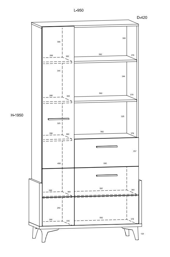 Riiul Meblocross Hey 18, valge/lilla hind ja info | Lastetoa riiulid | kaup24.ee