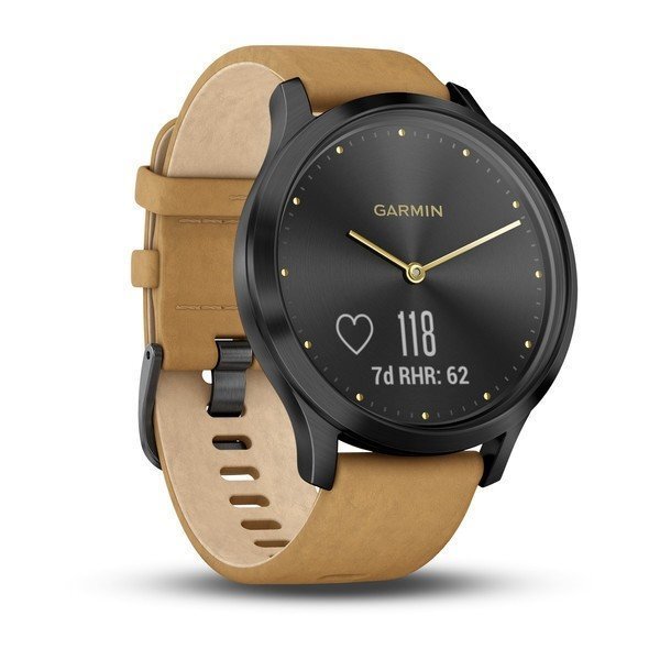 Spordikell Garmin Vivomove HR Premium, Must/Pruun hind ja info | Nutikellad (smartwatch) | kaup24.ee