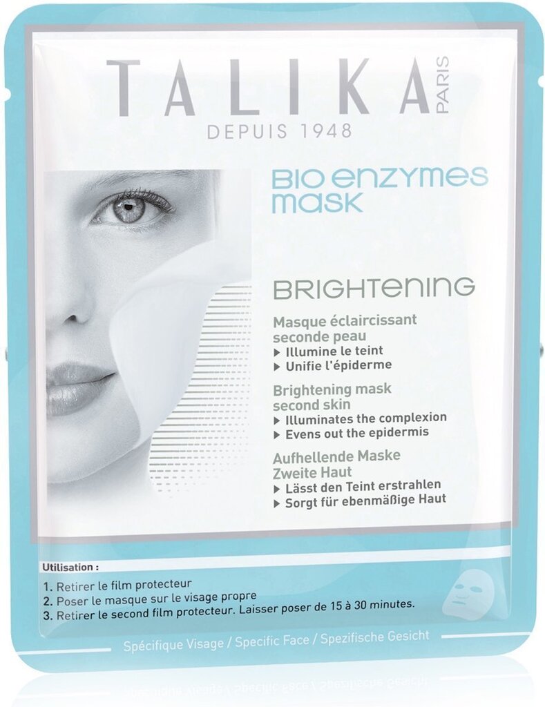 Puhastav näomask Talika Bio Enzymes Brightening 20 g цена и информация | Näomaskid, silmamaskid | kaup24.ee