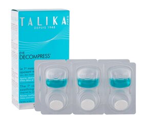 Успокаивающая маска для глаз Talika Eye Decompress 6 х 3 мл цена и информация | Маски для лица, патчи для глаз | kaup24.ee