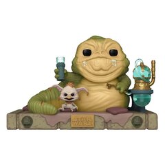 Kujud Funko Pop Star Wars Jabba the Hutt ja Salacious Crumb цена и информация | Атрибутика для игроков | kaup24.ee