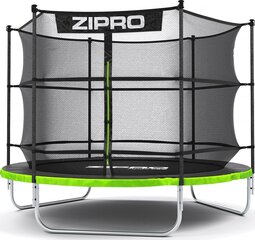 Батут ZIPRO 8FT, 252 см, с внутренней защитной сеткой и сумкой для обуви цена и информация | Батуты | kaup24.ee