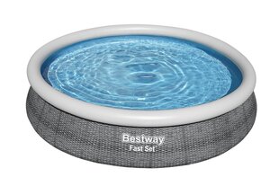 Бассейн Bestway Fast Set, 366x76 см, без фильтра цена и информация | Бассейны | kaup24.ee