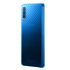 Samsung EF-AA750CLE Оригинальный Gradation чехол-крышка для Galaxy A7 2018 (A750) Синий цена и информация | Чехлы для телефонов | kaup24.ee