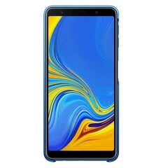 Tagakaaned Samsung Galaxy A7 2018 Gradation Cover, sinine цена и информация | Чехлы для телефонов | kaup24.ee