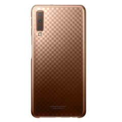 Samsung Galaxy A7 (2018) Gradation Clear Cover EF-AA750CF Gold цена и информация | Чехлы для телефонов | kaup24.ee