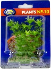 Aqua Nova plastikust taim 10cm hind ja info | Akvaariumi kaunistused | kaup24.ee