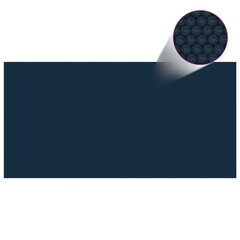 ujuv PE ümmargune basseinikile, 488 x 244 cm, must ja sinine цена и информация | Аксессуары для бассейнов | kaup24.ee