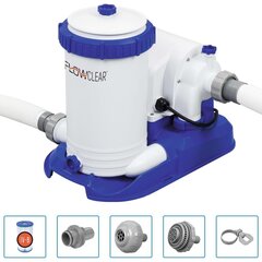 Bestway Flowclear ujumisbasseini filterpump 9463 l/h hind ja info | Basseini filtrid | kaup24.ee