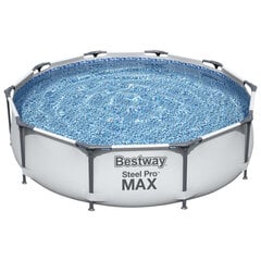 Bestway Steel Pro MAX ujumisbasseini komplekt 305 x 76 cm цена и информация | Бассейны | kaup24.ee