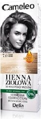 Краска для волос Delia Cosmetics Cameleo Henna Herbal 75 г, 7.0 Blond цена и информация | Краска для волос | kaup24.ee