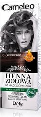 Juuksevärv Delia Cosmetics Cameleo Henna Herbal 75 g, 3.3 Chocolate Brown hind ja info | Juuksevärvid | kaup24.ee