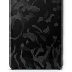 apgo kleebiskile fooliumvinüül BACK jaoks ühildub seadmega LG K42, Wrap, kriimustuskindel, lihtne paigaldada – Must Camo цена и информация | Защитные пленки для телефонов | kaup24.ee