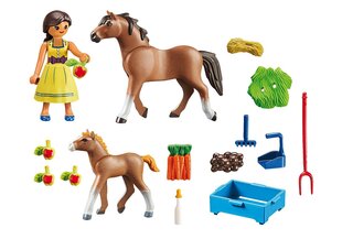 70122 PLAYMOBIL® DreamWorks Spirit, Пру и лошадь с новорожденным цена и информация | Конструкторы и кубики | kaup24.ee