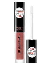 Vedel huulepulk Eveline Matt Magic 4,5 ml, 03 Cream Nude цена и информация | Помады, бальзамы, блеск для губ | kaup24.ee