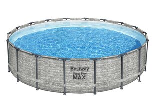 Каркасный бассейн Bestway Steel Pro Max 549x122 см, с фильтром цена и информация | Бассейны | kaup24.ee