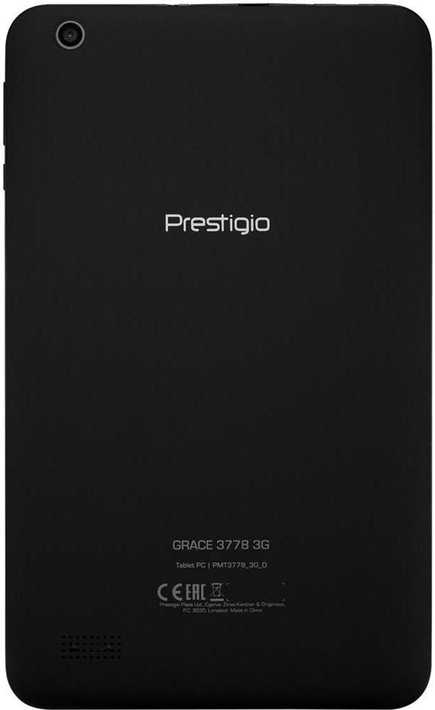 Tahvelarvuti Prestigio Grace 3778 16GB, 3G, Must цена и информация | Tahvelarvutid | kaup24.ee