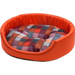 Pesa Comfy L Orange 58x50x15cm цена и информация | Лежаки, домики | kaup24.ee