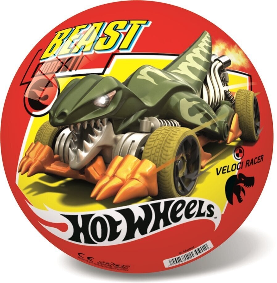 Pall Hot Wheels 14 cm цена и информация | Mänguasjad (vesi, rand ja liiv) | kaup24.ee