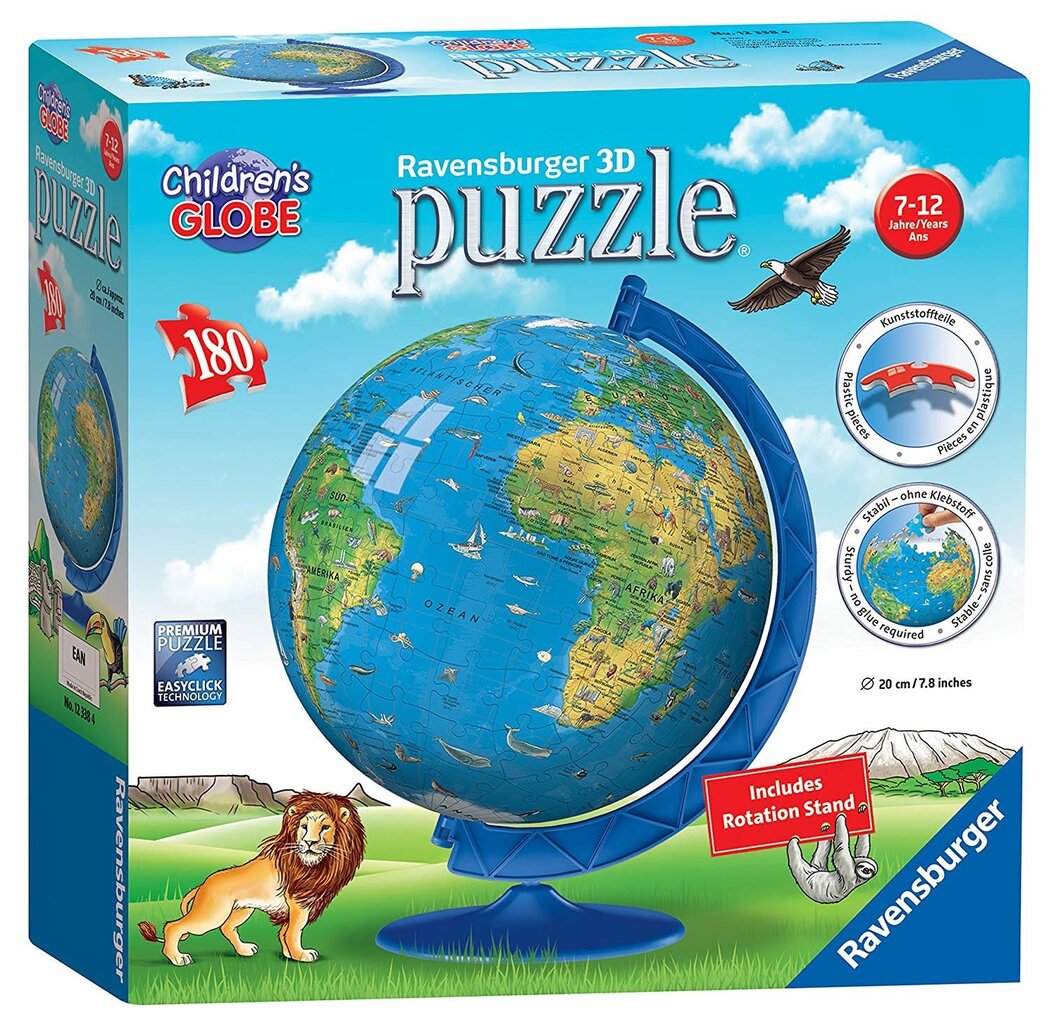 3D pusle Ravensburger Maakera, 3384, 180 osa hind ja info | Pusled | kaup24.ee