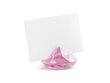 Lauakaardi hoidja Diamond, 40 mm, roosa (1 pk/10 tk) цена и информация | Peokaunistused | kaup24.ee