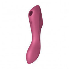 Вибратор Satisfyer Curvy Trinity 3 Vibe + стимулятор Clitoris Sucker Triple, USB цена и информация | Вибраторы | kaup24.ee