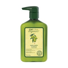 Juukse- ja kehapalsam CHI Olive Organics Hair & Body 340 ml цена и информация | Бальзамы, кондиционеры | kaup24.ee